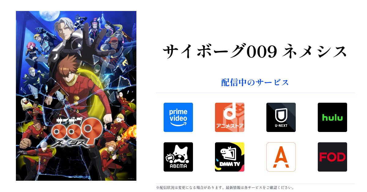 サイボーグ009 ネメシス OGP画像