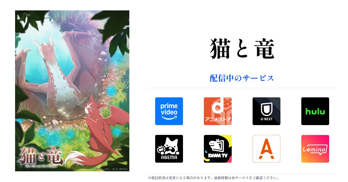 猫と竜 OGP画像